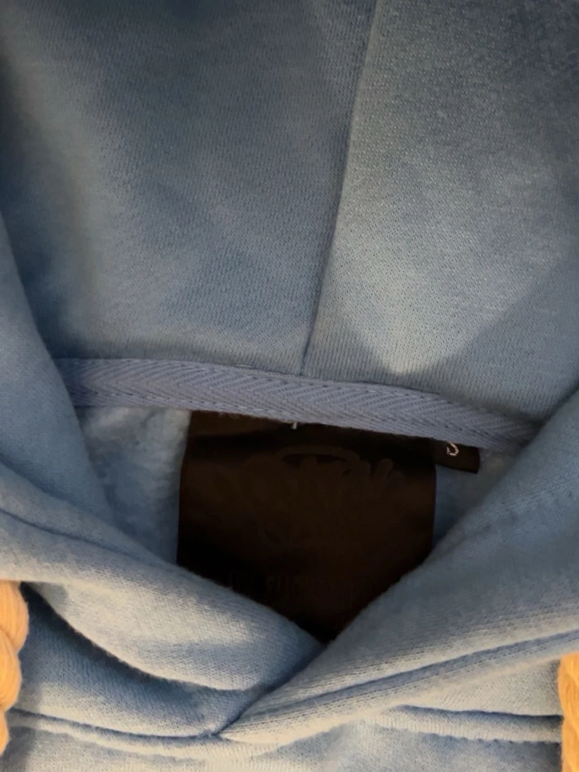 Blå mjukisbyxor med brodyr - 2