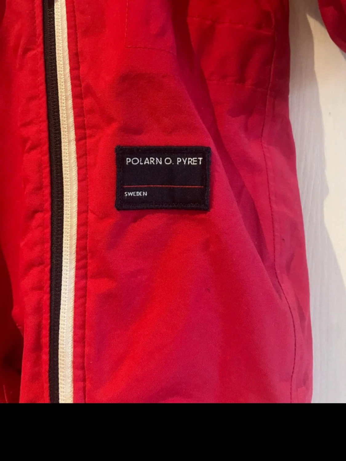 Röd vindoverall från Polarn O. Pyret - 1