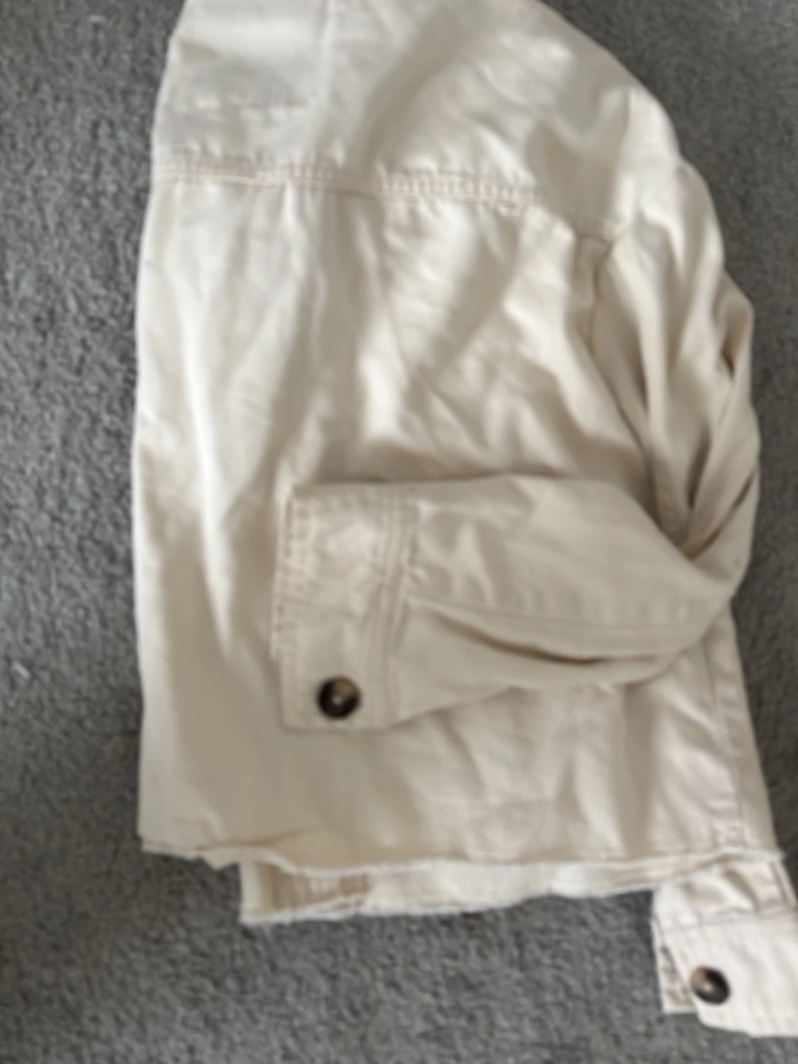 Beige jeansjacka från Only - 3