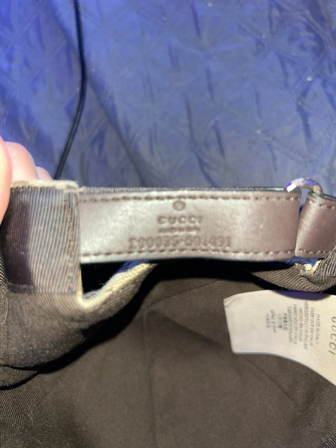 Gucci canvas keps biege  - 3