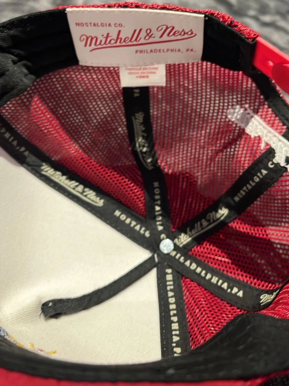 NBA All Star 2007 keps röd/vit - 4