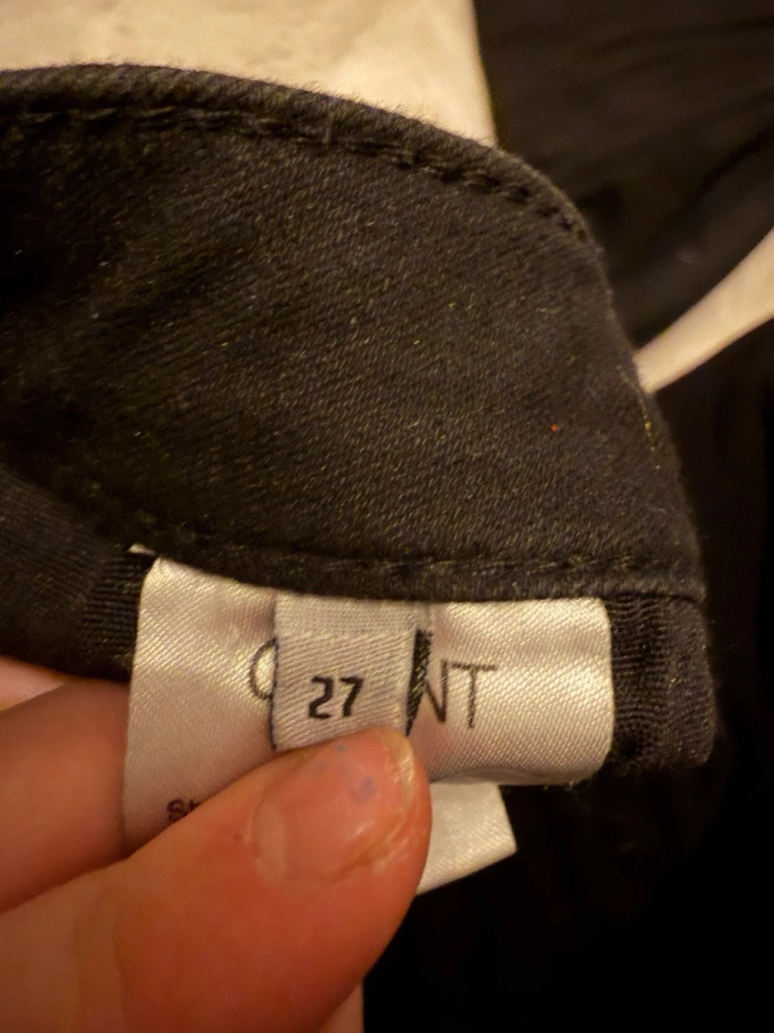 Svarta bootcut jeans - 6