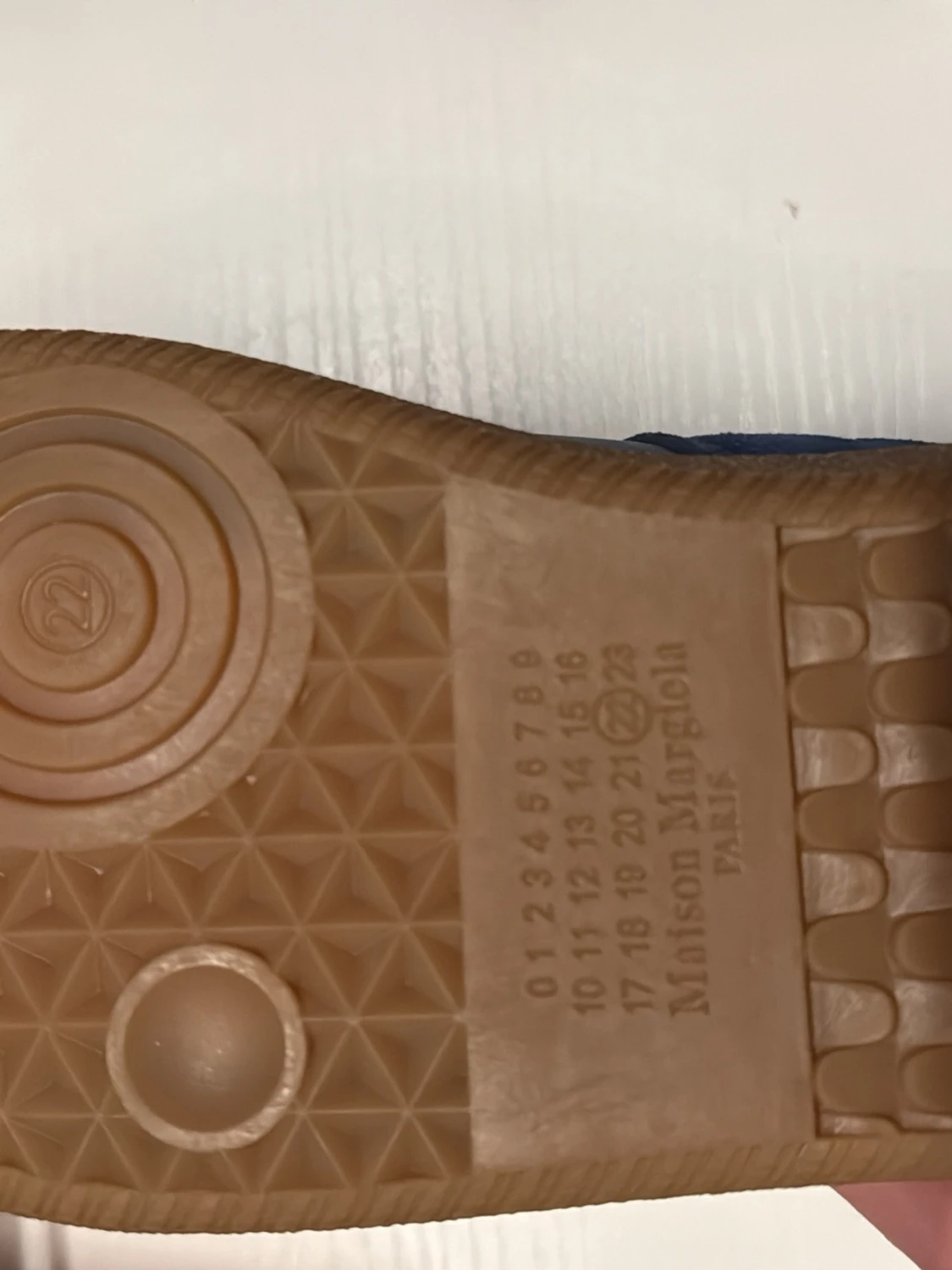 Blå sneakers från Maison Margiela  - 2