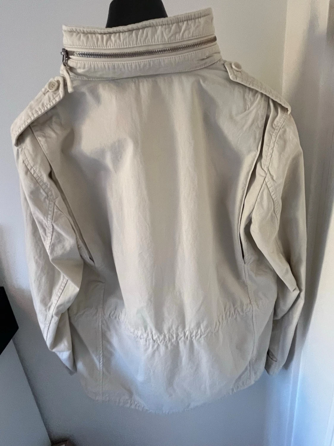 Beige vindjacka från Aspesi - 4