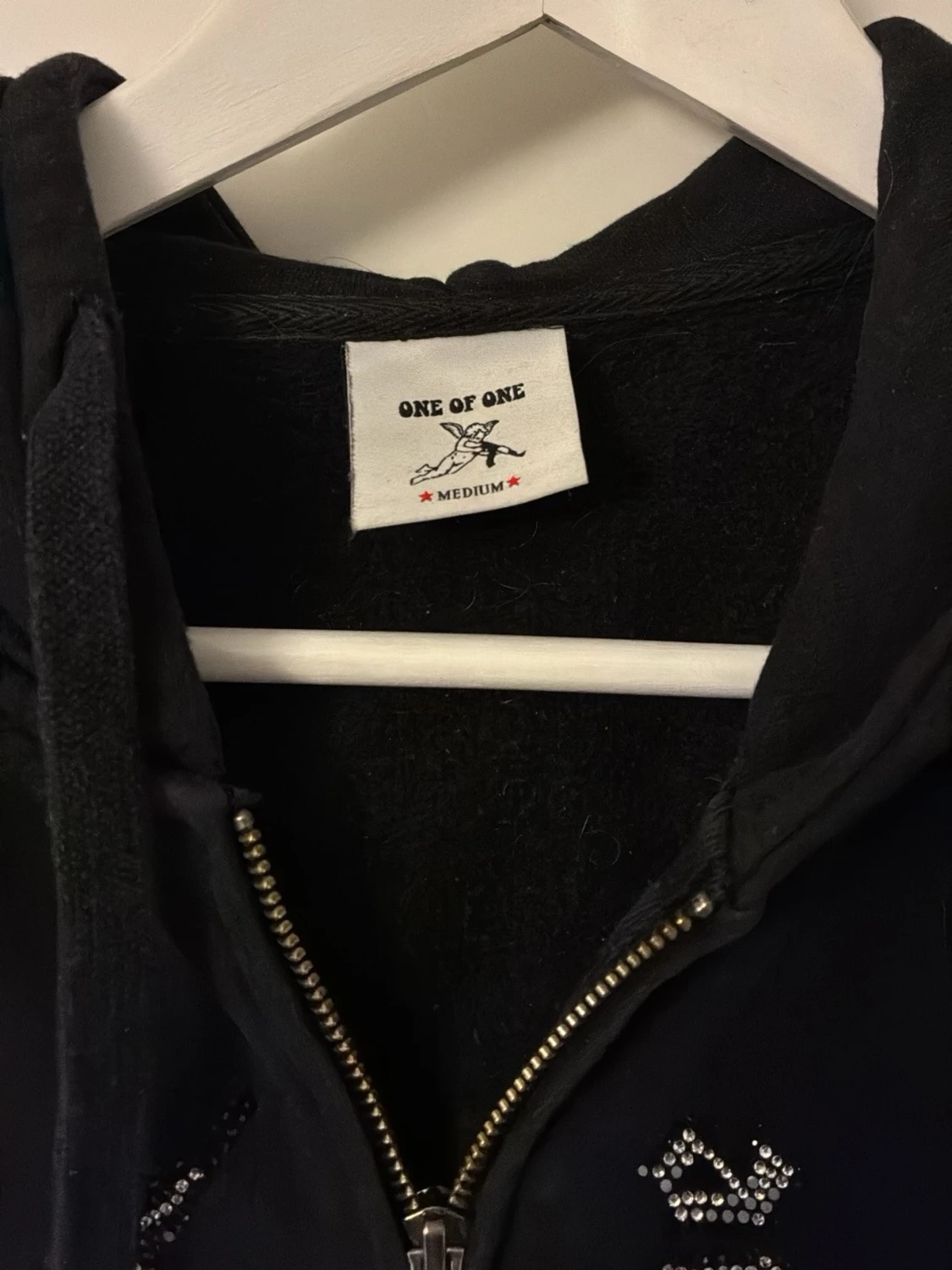 One Of One hoodie svart - 1