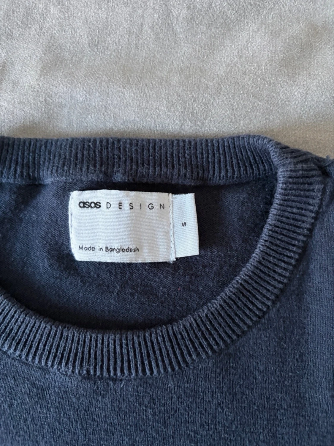 Tunn tröja mörkblå - 4