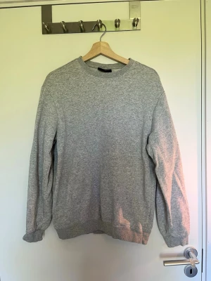 Sweatshirt, Grå - Grå sweatshirt från HM, unisex. Storlek S