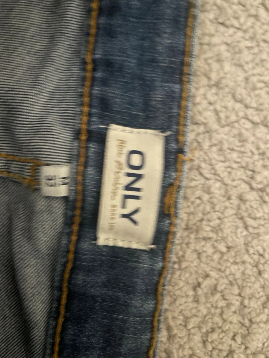 Blå bootcut jeans från ONLY - 1