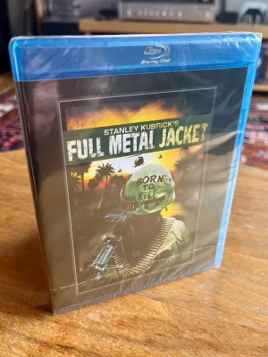  Oöppnad Blu-Ray Full Metal Jacket  - Stanley Kubricks klassiska film Full Metal Jacket på Blu-ray. Oöppnad