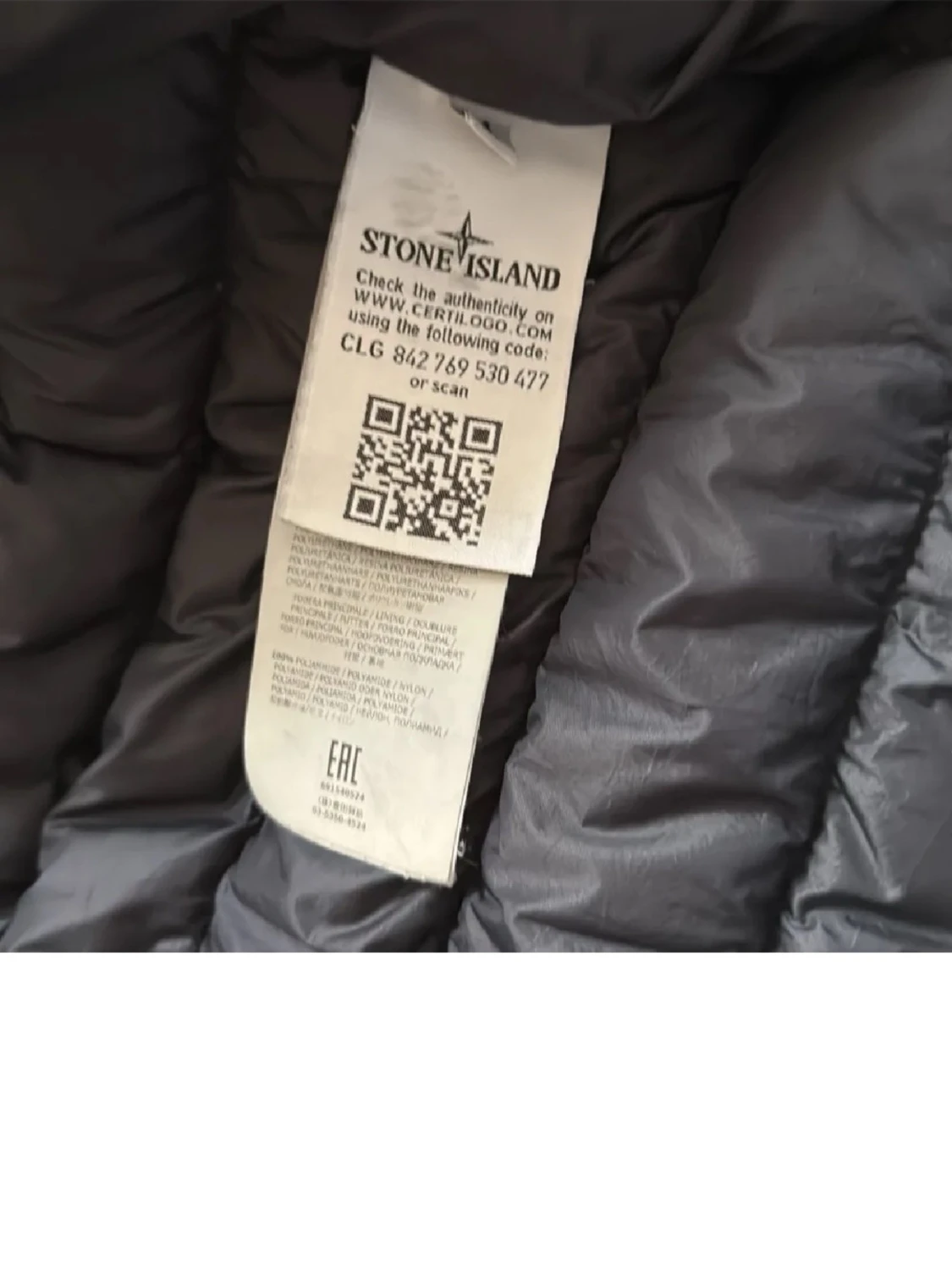 Svart dunjacka från Stone Island - 4
