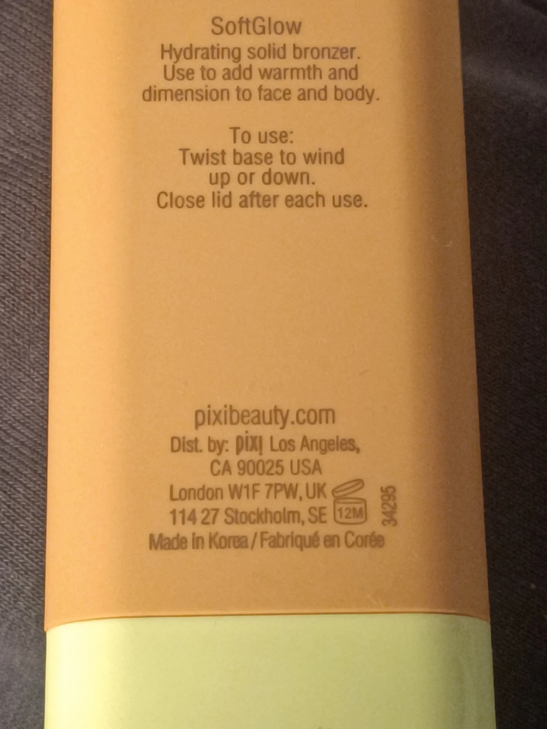 Pixi On-the-Glow Bronze stick - 1