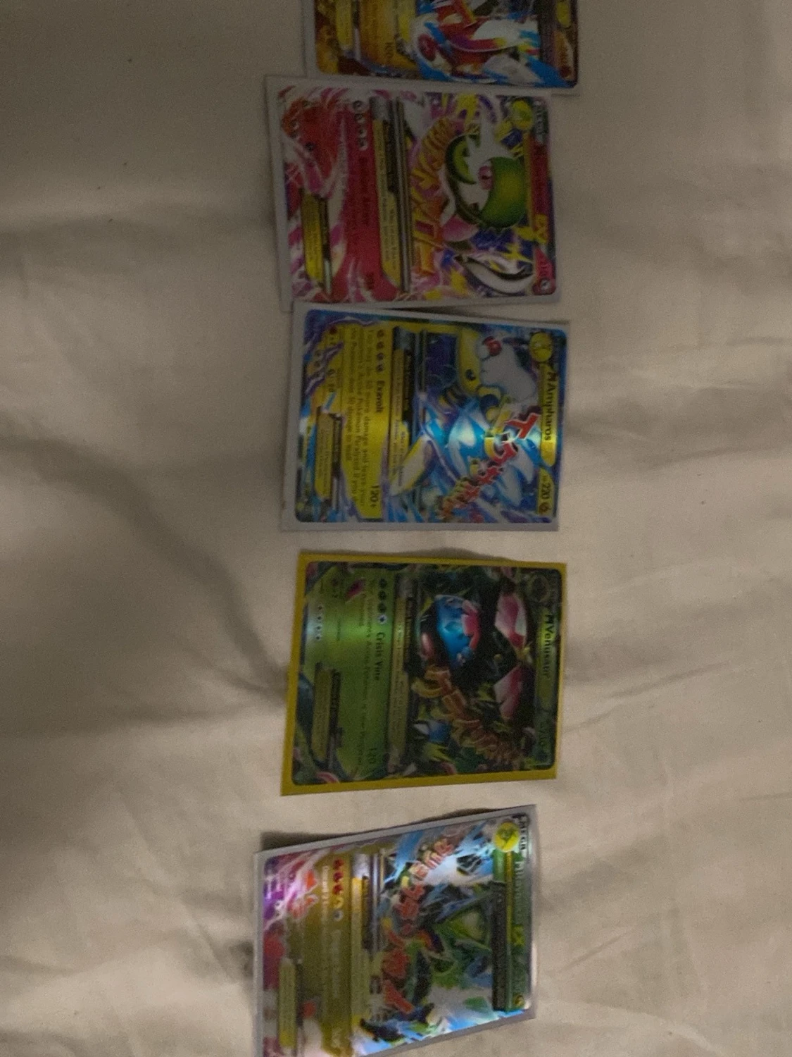 Pokémonkort samling holografiska