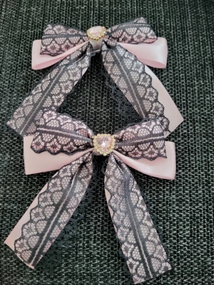 jirai kei hårspännen - köpta från japanska mercari