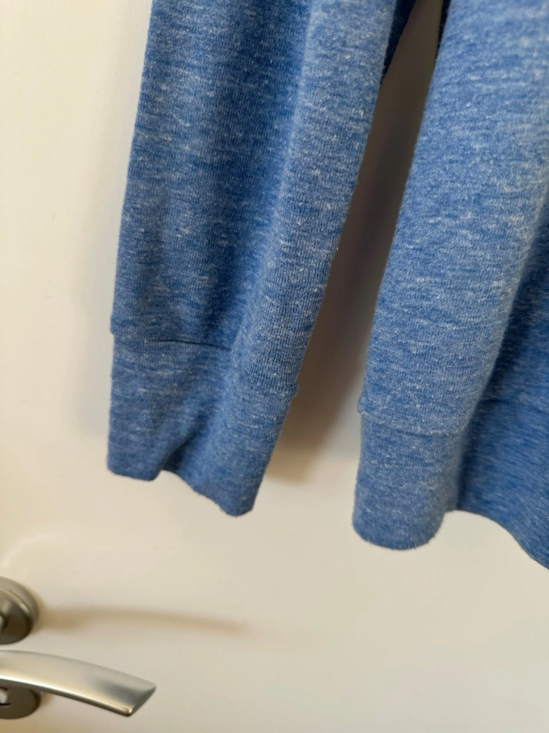 Blå American Apparel kofta, storlek L - 4