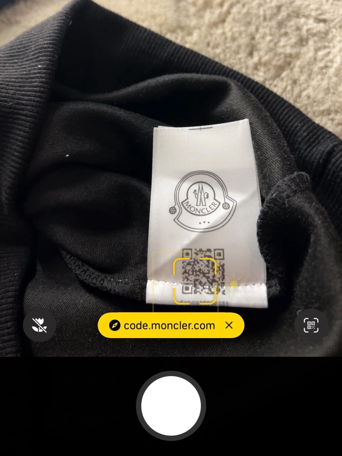 Svart Moncler sweatshirt - 2