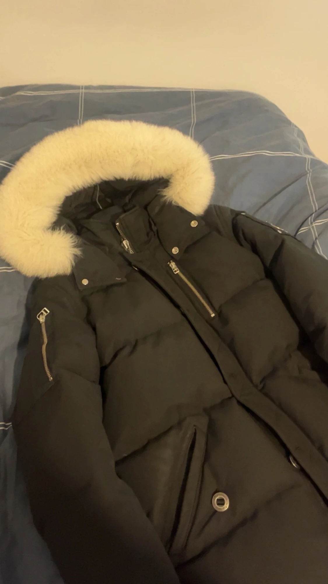 Svart dunjacka Moose Knuckles