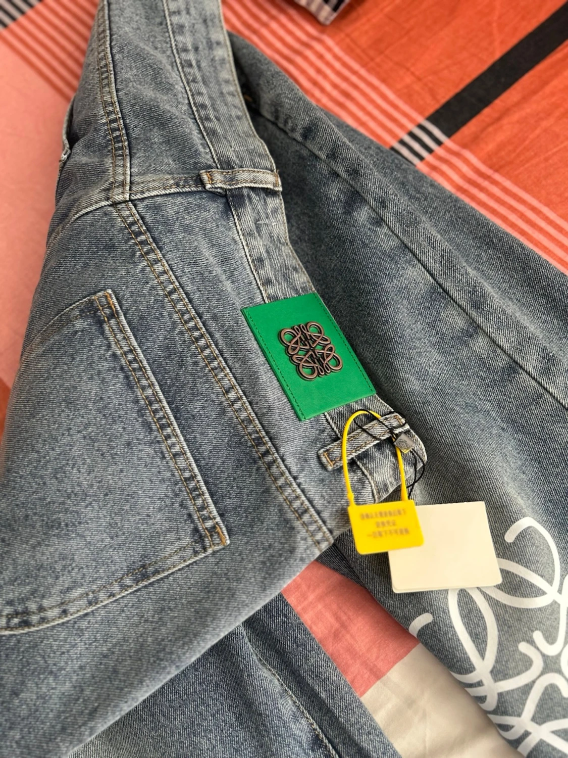 Blå baggy jeans från Loewe - 1