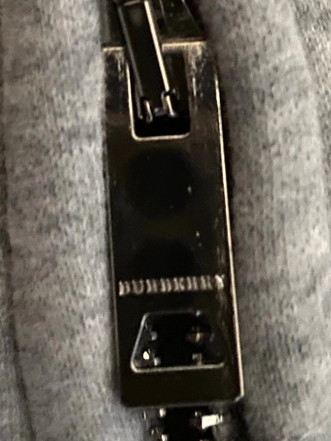 Grå zip hoodie från Burberry - 1