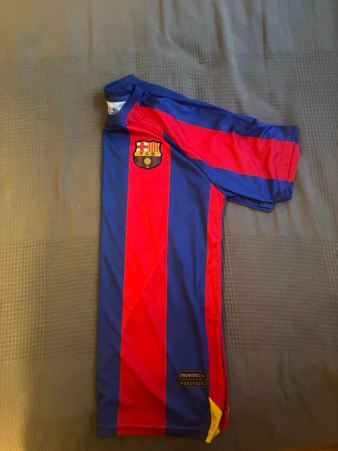 Barcelona hemmatröja 2010 Ronaldinho - 3