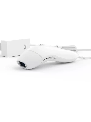 Silk’n Infinity hårborttagningsapparat - Säljer en vit Silk’n Infinity IPL hårborttagningsapparat med sladd. Den har en ergonomisk form, tydliga knappar för inställningar och är tillverkad i plast. Perfekt för smidig hårborttagning hemma. Knappt använd säljer endast då jag inte har tid att använda den så ofta man ska! Fungerar fint annars, bäst på brunt och mörkt hår☺️