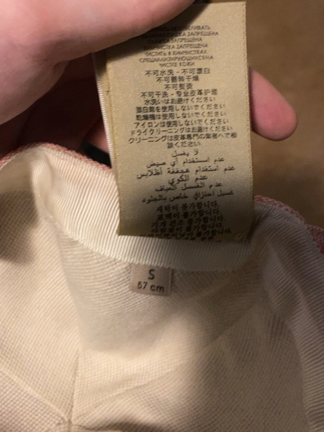 Rosa Gucci keps med monogram - 3