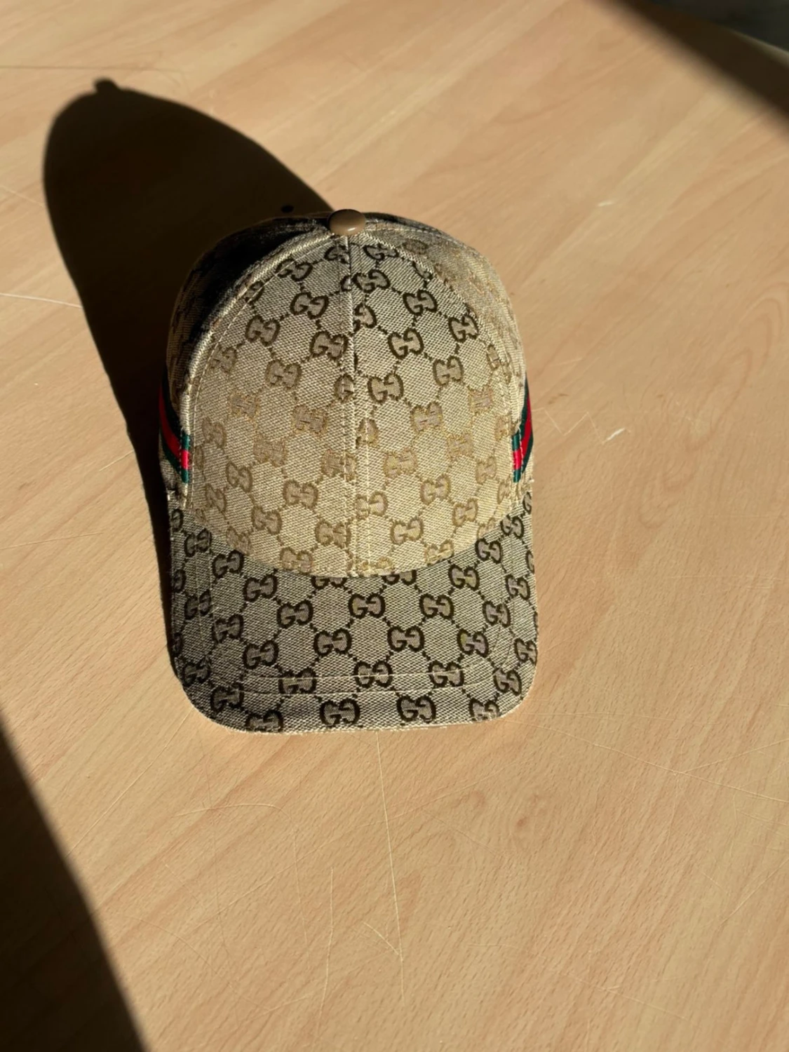 Beige GG keps från Gucci - 1