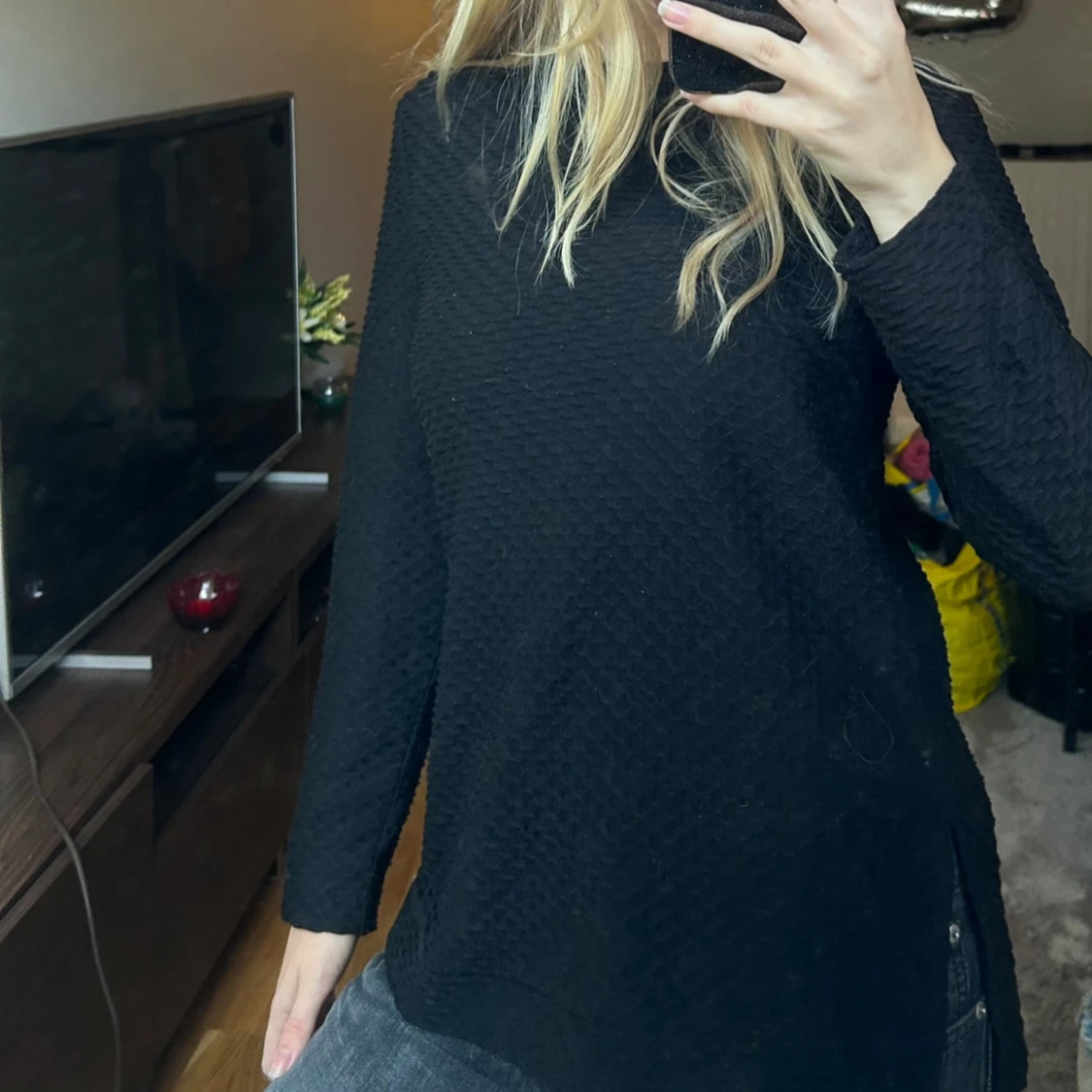 texturerad tröja 💕