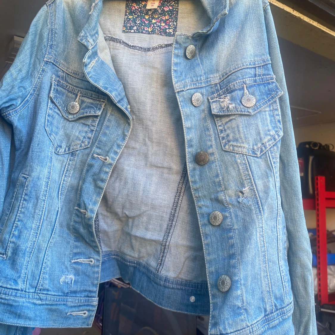 Blå jeansjacka från Denim Co