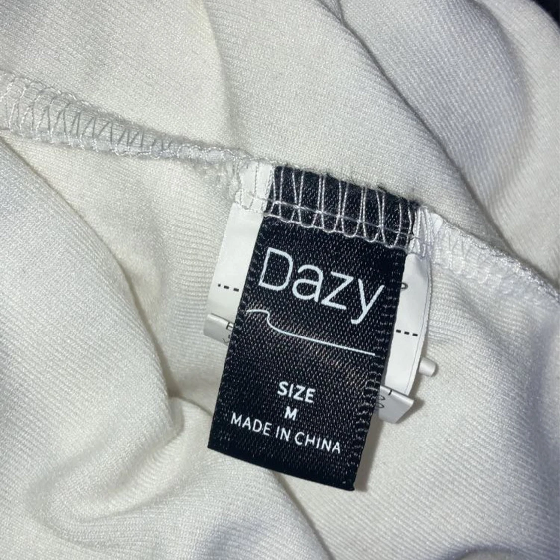 Långärmad vit topp - 91