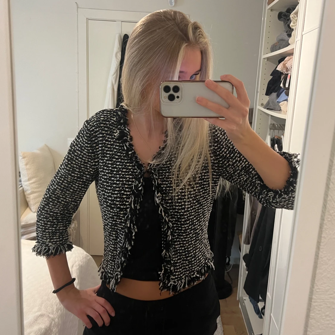 Trekvarts kofta  - 90