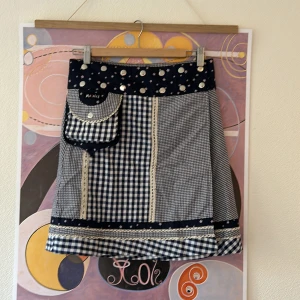 Wrapper skirt - Very unique double-sided wrapped skirt with buttons Moshiki hot cookie 💙