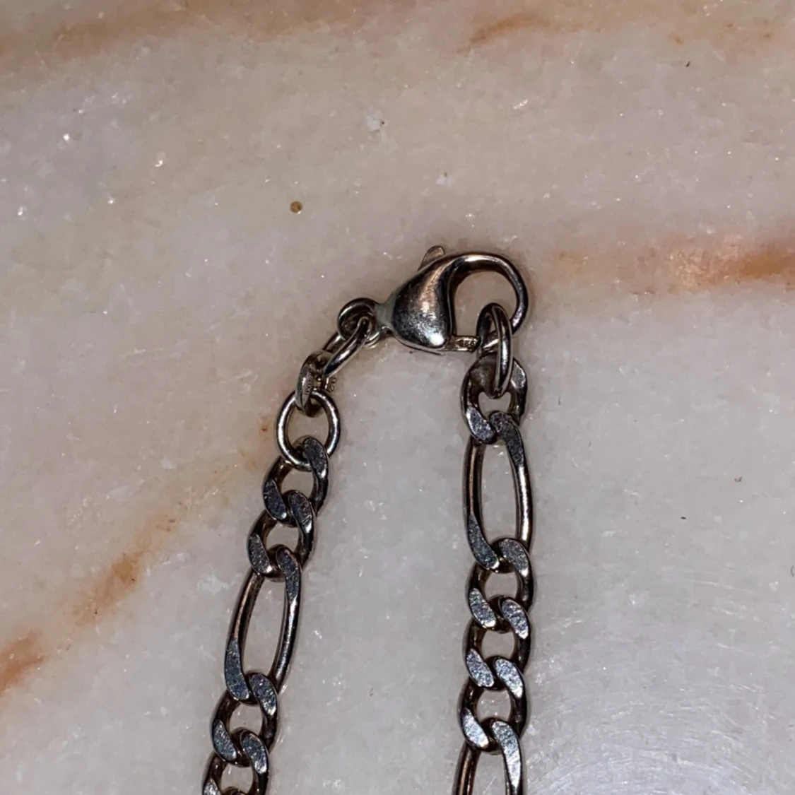 Silver halsband  - 90