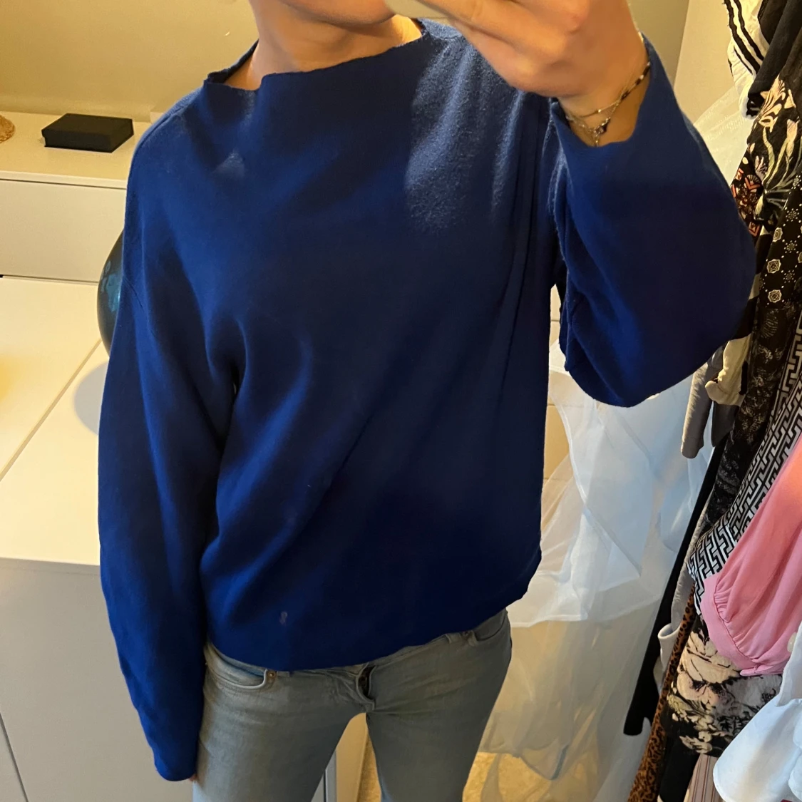 Marinblå Tröja - 90