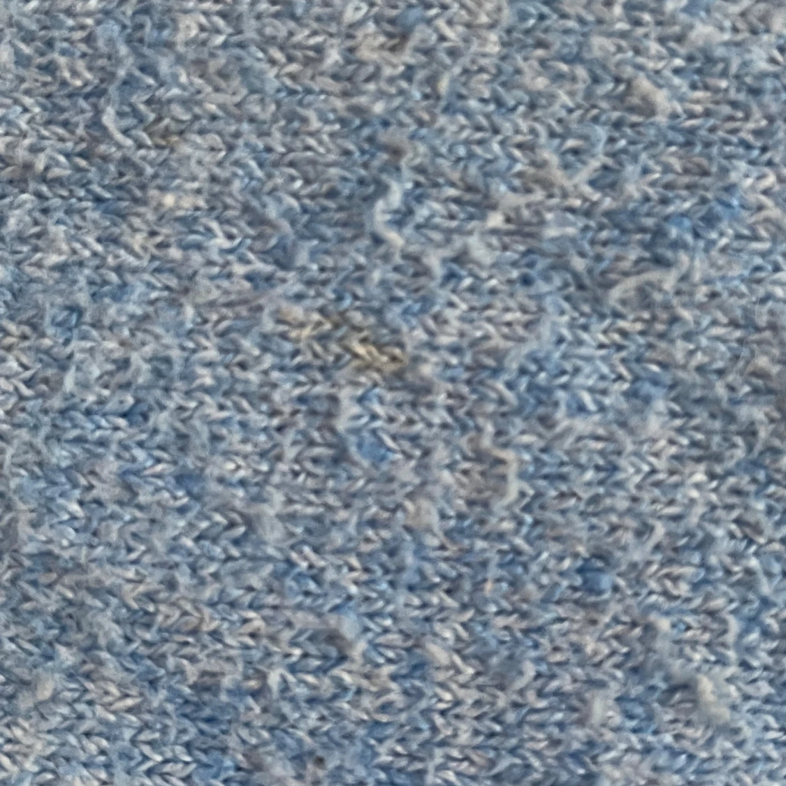 Ljusblå stickad tröja - 91