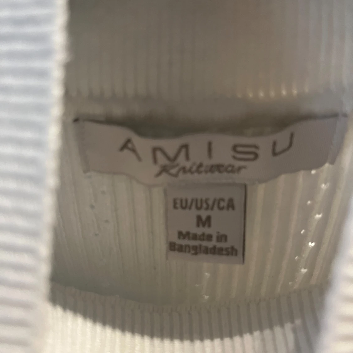 Vit tröja från Amisu - 91