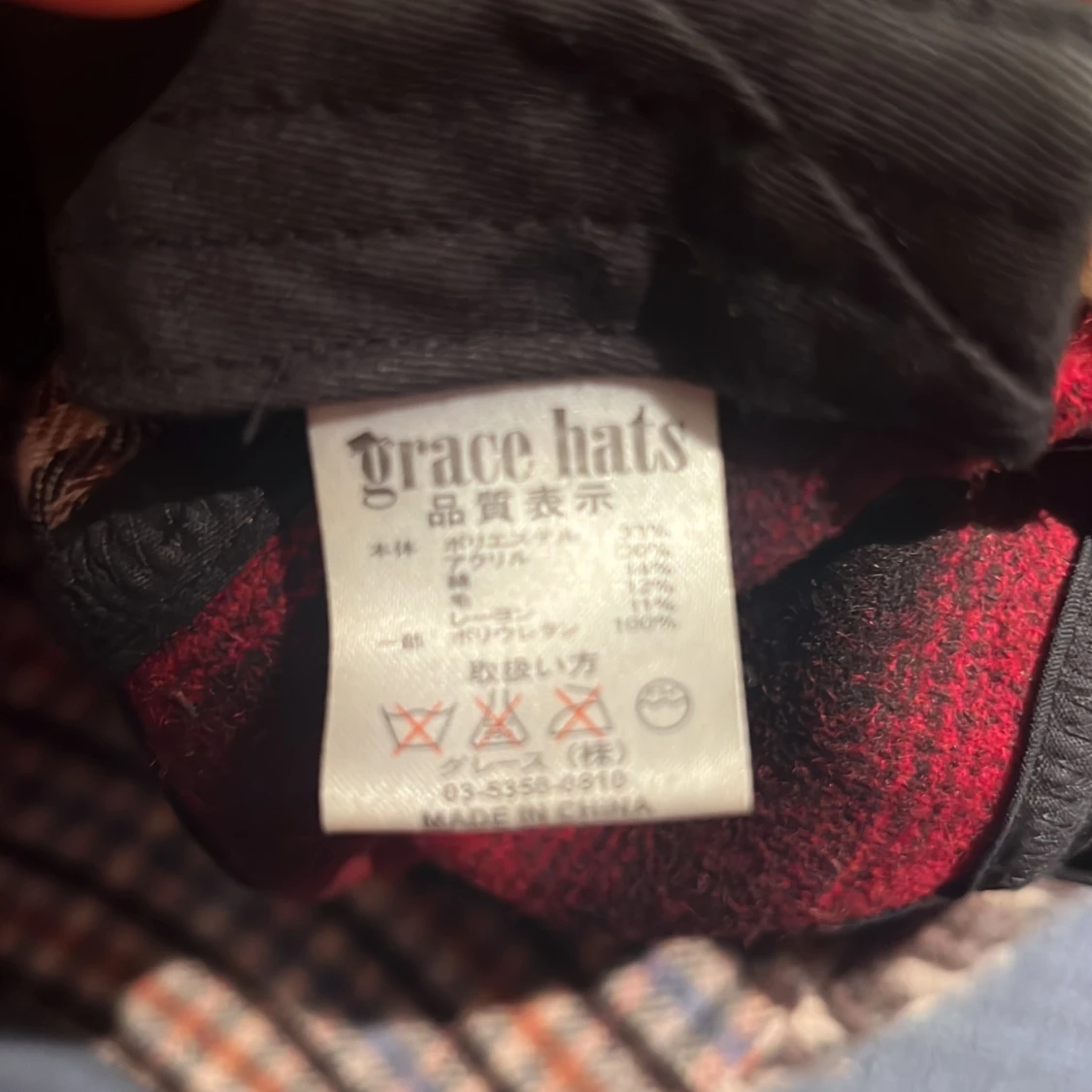 Stickad keps från grace hats - 91