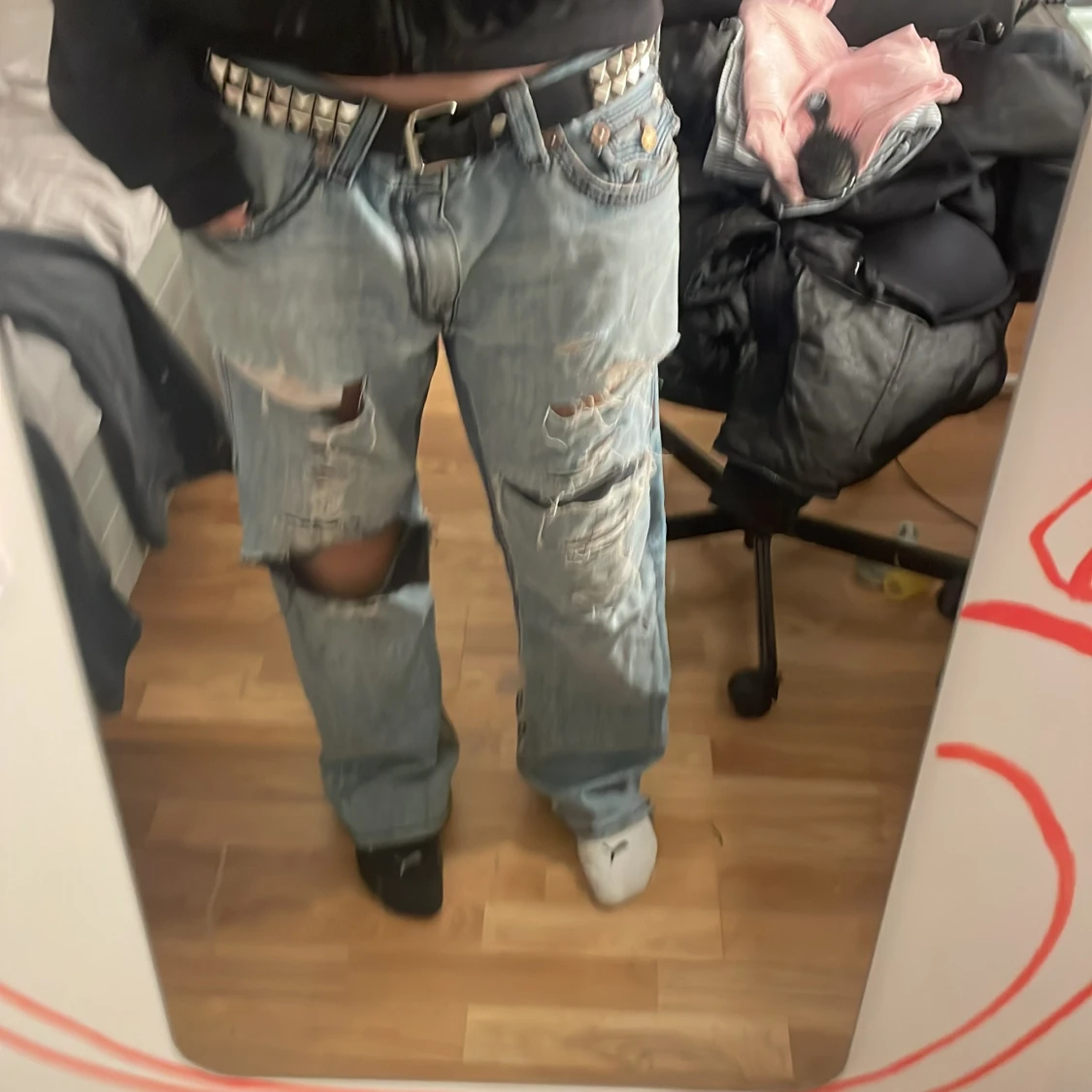 Ljusa slitna true religion - 92