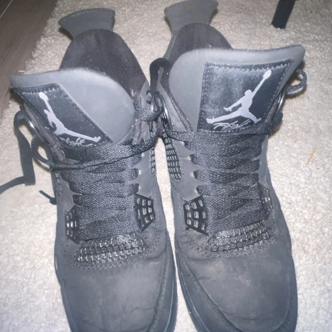 Svarta Nike Black Cats | Jordan 4a