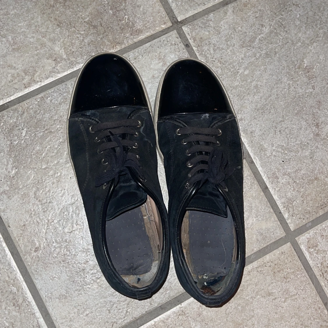 Svarta sneakers från Lanvin - 1