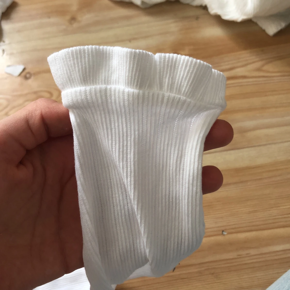 Vit ribbad tröja från OVS Kids - 3