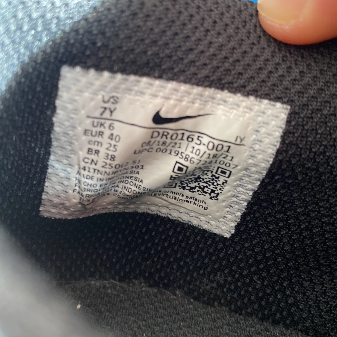 Nike Dunk i blått och svart - 4