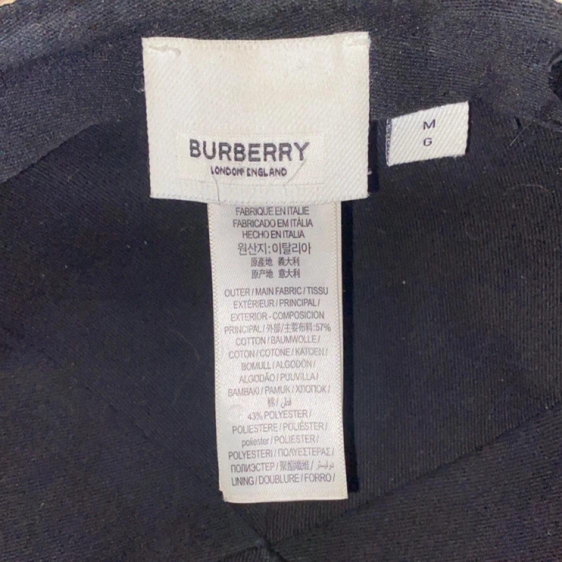 Rutig keps från Burberry - 2