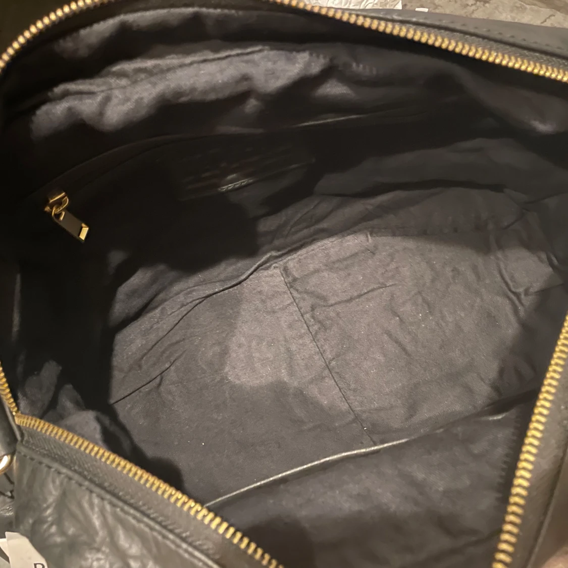 Svart skinnväska från Depeche NWT. - 2