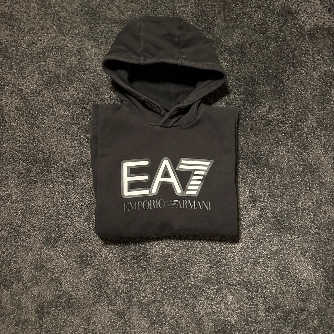 Svart EA7 hoodie: Riktigt Bra Sick - 4