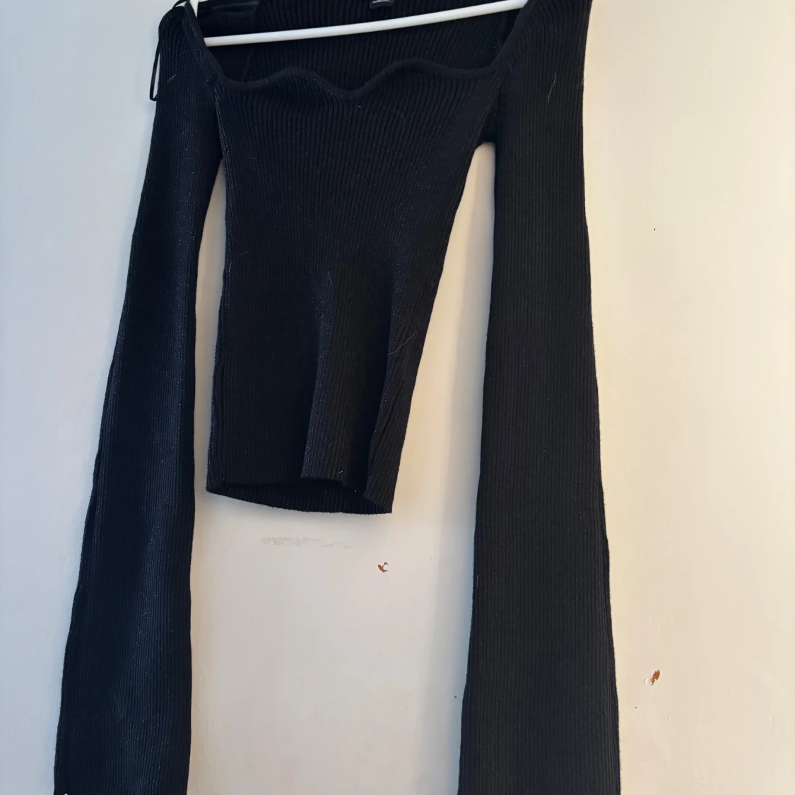 Svart ribbad topp från New Yorker - 90