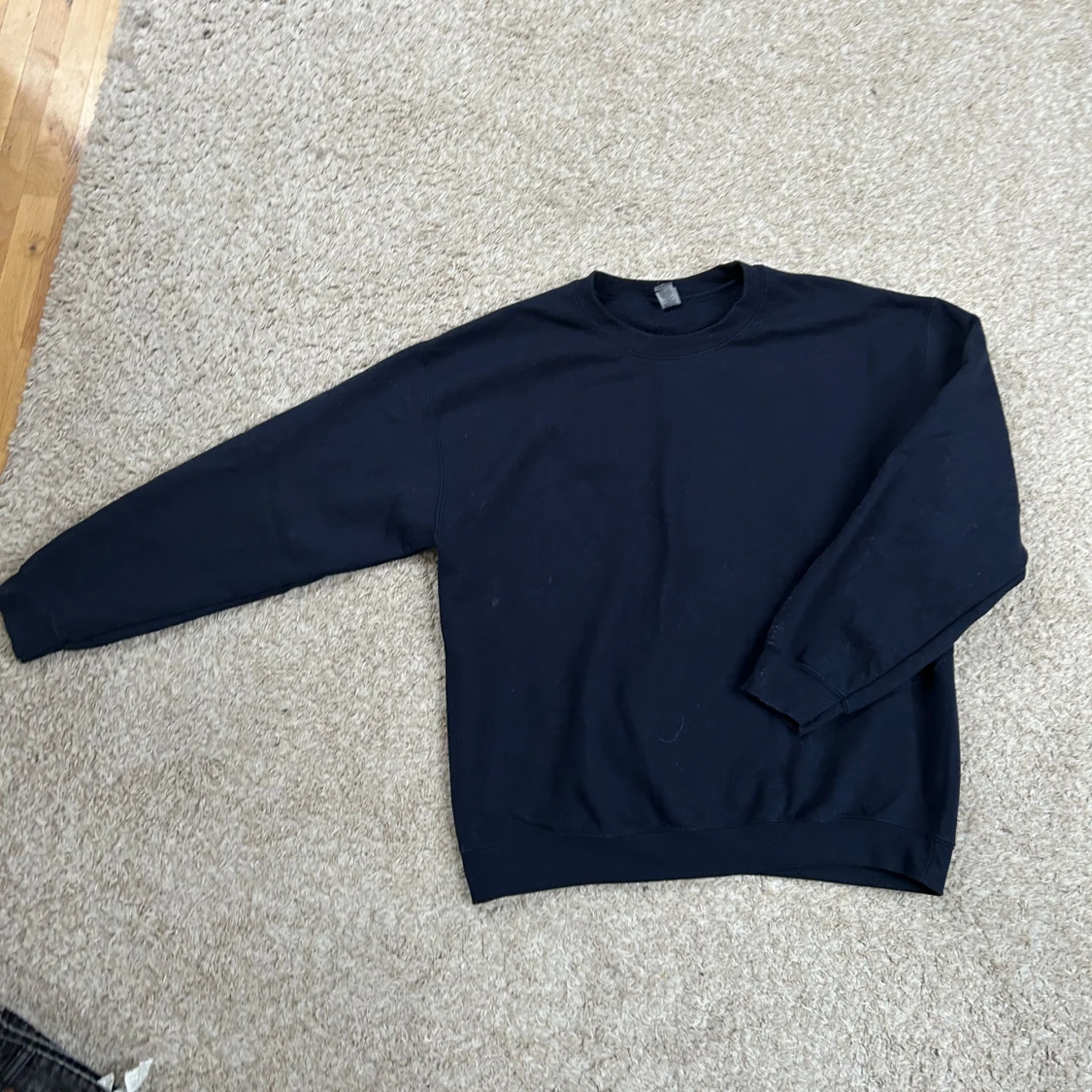 Mörkblå sweatshirt  - 90