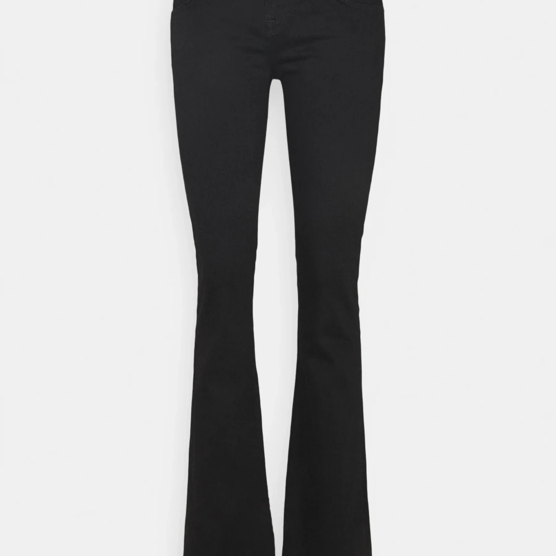 Svarta bootcut jeans