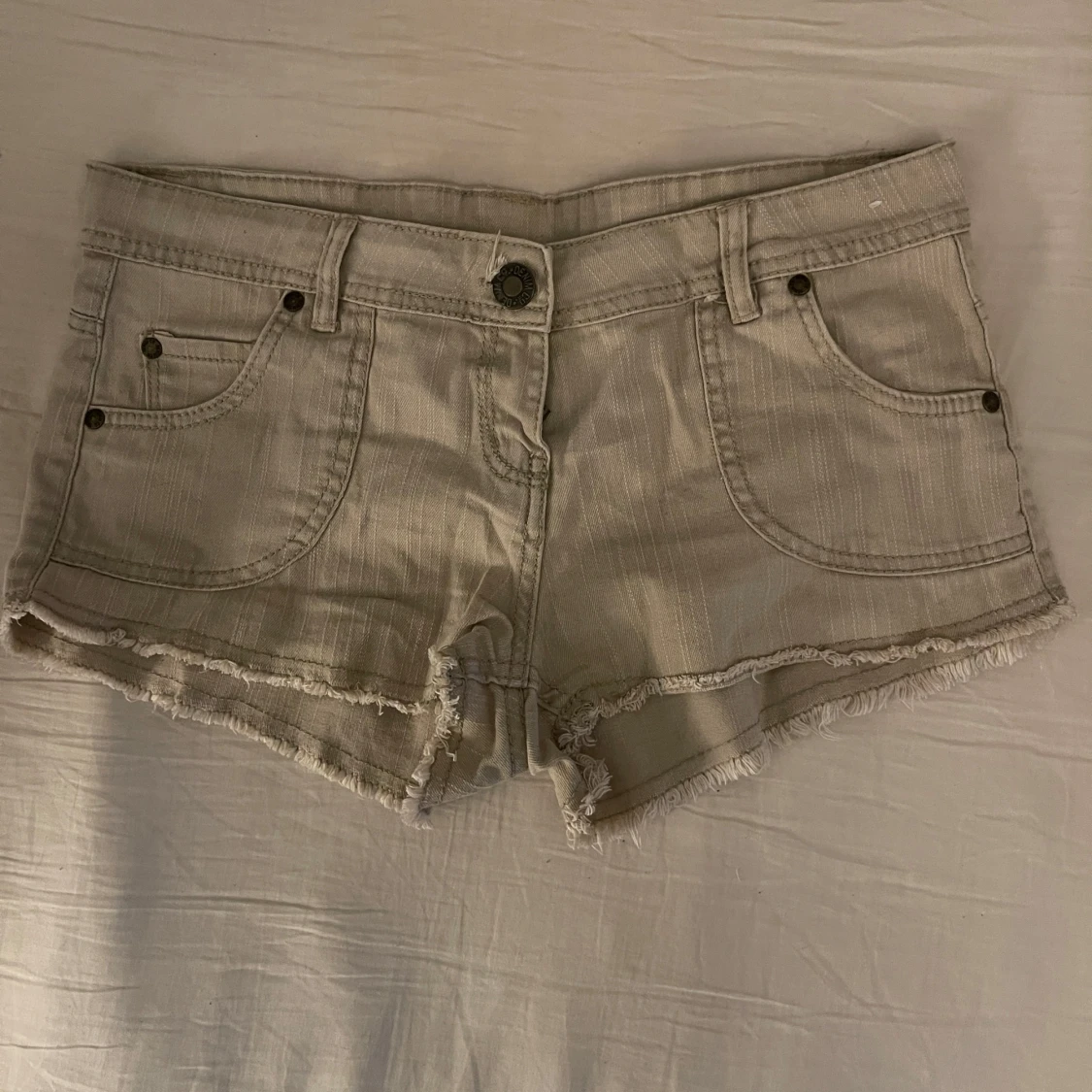 Beige shorts från Denim Co.