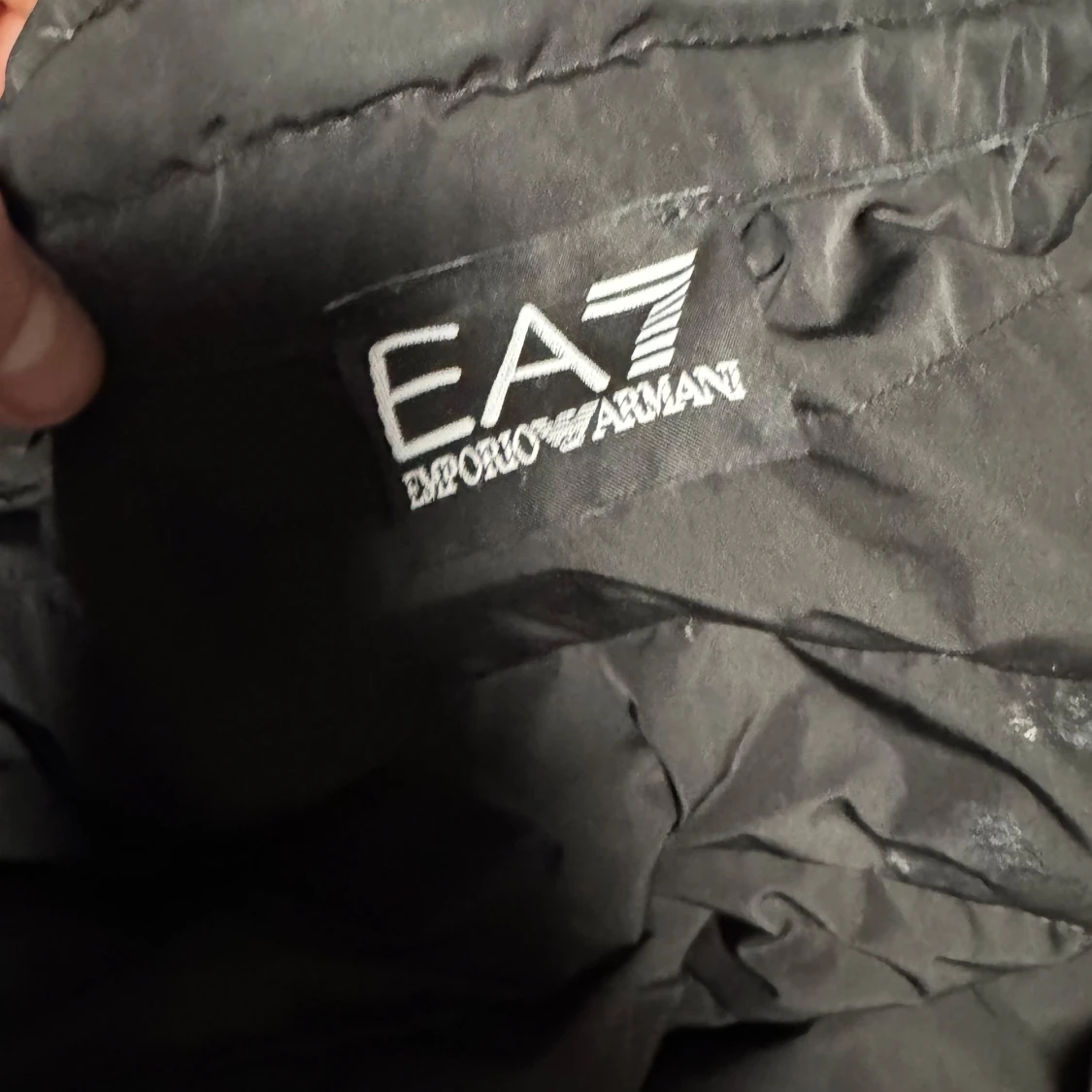 Svart quiltad väst från Emporio Armani - 92