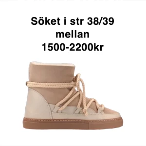 Beiga Inuikki (söker) - Söker dessa fina Inuikki i storlek 38 eller 39 i bra skick mellan 1500-2200kr